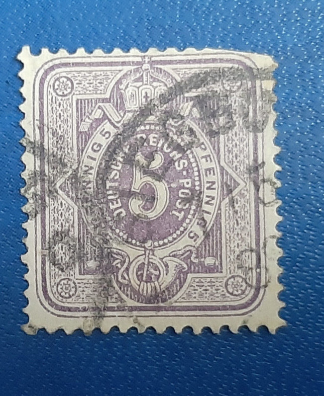 Germany Stamp Deutsches Reich 5 Pfennig 1889 Crown Mi. Nr. 40 (25129)