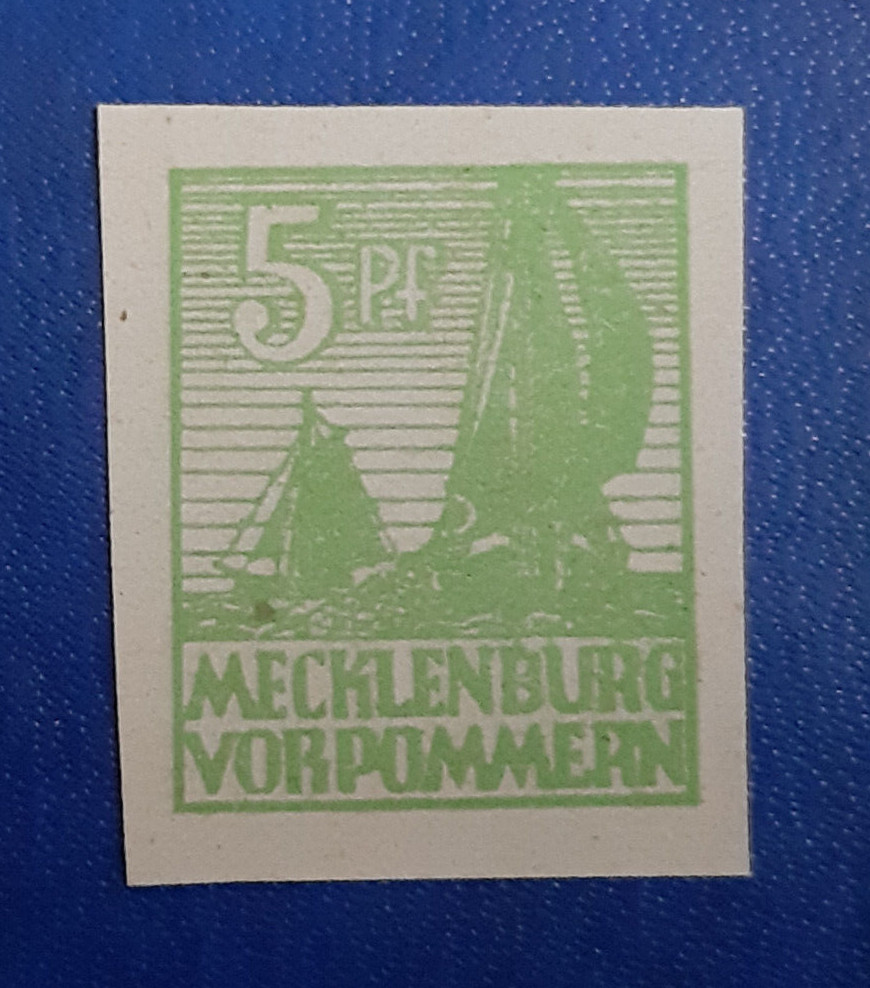 Germany Stamp Allied Occupation 5 Pfennig 1946 SBZ Mi. Nr. 32 ya (20845)