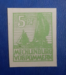 Germany Stamp Allied Occupation 5 Pfennig 1946 SBZ Mi. Nr. 32 ya (20845)