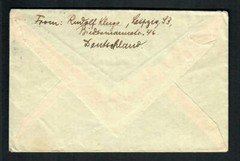 GR1 Cover Germany to U.S.A. Hindenberg 3 PM Leipzig Messestadt 1934, 1-12 pf