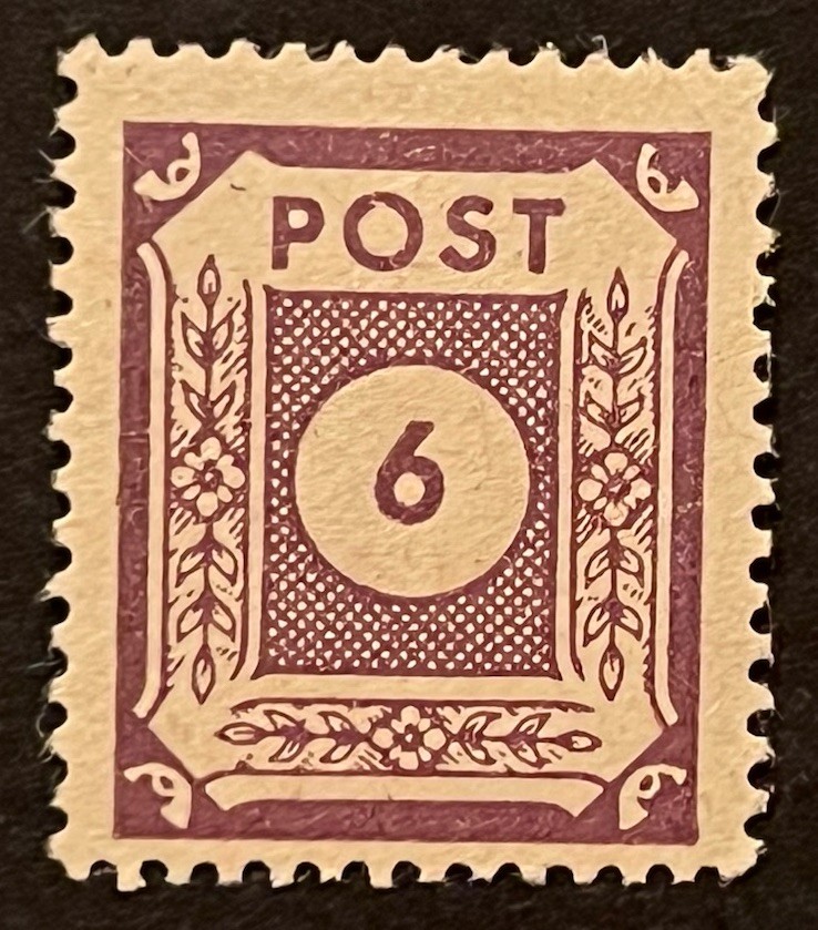 Travelstamps: Germany Saxony Stamps Local Post East 6pf Mint MNH OG