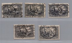 German Reich Lot Michel number 96BII, stamped