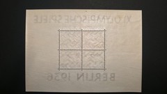 Germany, B91, B92 Olympic games Souvenir Sheets, Mint L Hinged, MLH, CV $75.00