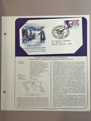 1976 International Tributes to America’s Bicentennial Historical Germany Cover