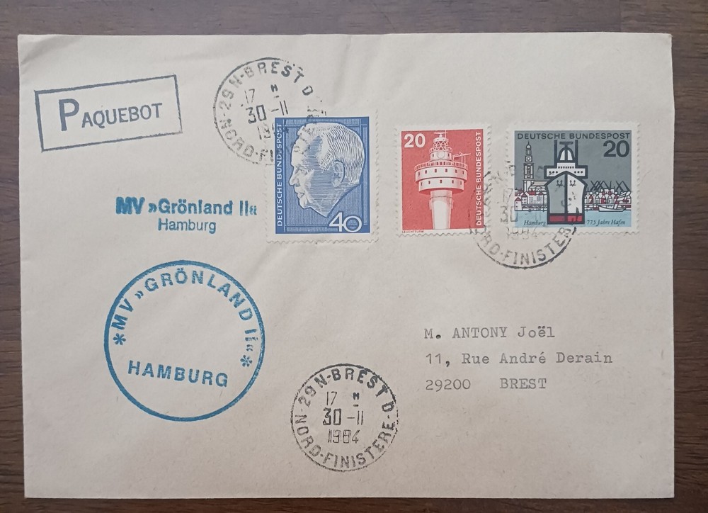 GERMANY D – 1984 – FDC – #272