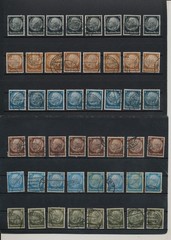 Germany, Deutsches Reich, Nazi, liquidation collection, stamps, Lot,used (BO 2)