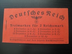 THIRD REICH Mi. #MH 39.4 scarce mint MNH stamp booklet! CV $240.00