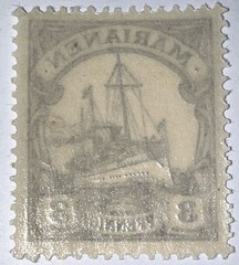 Travelstamps: MARIANEN STAMPS Kaiser’s Yacht Mint ORIGINAL GUM NH WMK