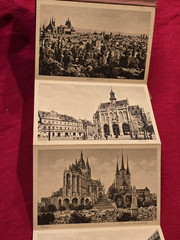 Album von Erfurt Accordion Fold Postcard Set Vintage German Souvenir ca. 1920s
