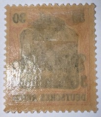 Travelstamps; GERMANY OFFICES IN MOROCCO OP STAMPS UnWMK MINT OG H 35c on 30