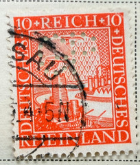Germany Lot of 19 Stamps – 1924-28 (Scott Catalog 330-349) – RARE ITEMS in LOT!