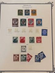 German & State Stamps in Scott Specialty 3 ring album M&U -1938 incl BOB L2034