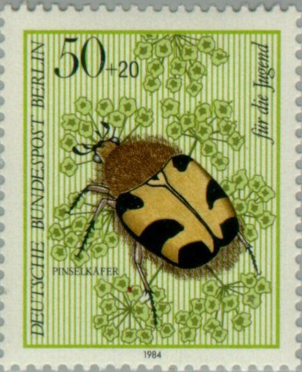 Berlin #Mi712 MNH 1984 Beetle Trichius Parsnip Pastinaca [9NB209]