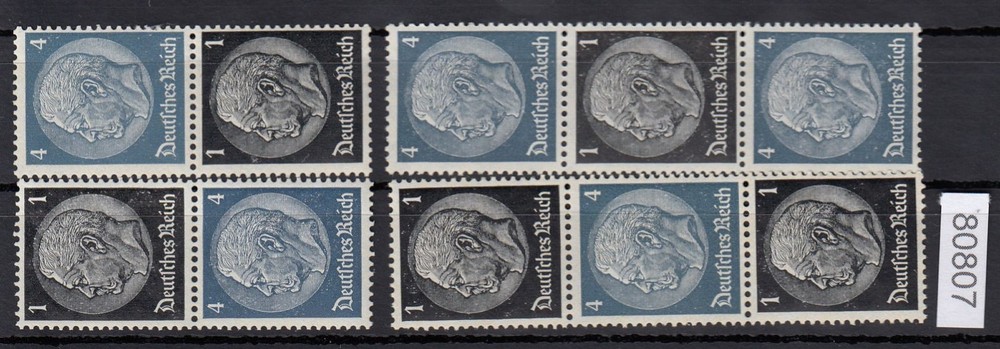 DR 1939 (MH 38), Item No.: S 171-74 ** Complete