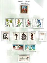 1981-2 Germany BERLIN #5 MIXED LOT OF 30 incl 5 SETS Sc#9N467- M/H/OG/USED