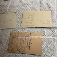 GERMANY-(1890-1916)-Historical,Classic Events.lot of 2 Postcards & 1 Cover #24