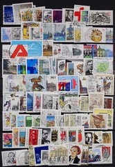 WEST GERMANY collection of 643 different used commemoratives, see description