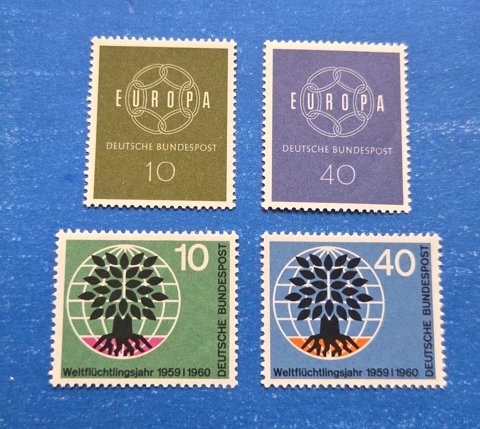 Germany Stamps, Scott 805-808 Complete Sets MLH
