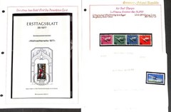 Germany Stamp Collection in 60 Page Album, 1954 to 1979 Postally Used