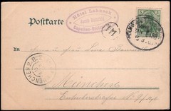 undivided PPC, 1903, to Munich