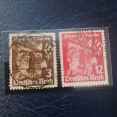 Germany 1934-38 Five Complete Used Sets VG. Please See Description For Details