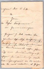 GERMANY 1920 POSTAL HISTORY OFFICIAL LETTER ADDR CANC EPPINGEN