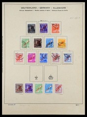BERLIN Germany Deutschland 1948-1990 MNH MH Used in Schaubek Stamp Collection