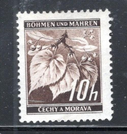 BOHEMIA & MORAVIA STAMP WWII CECHY & MORAVIA STAMP MINT HINGED LOT 1490BX