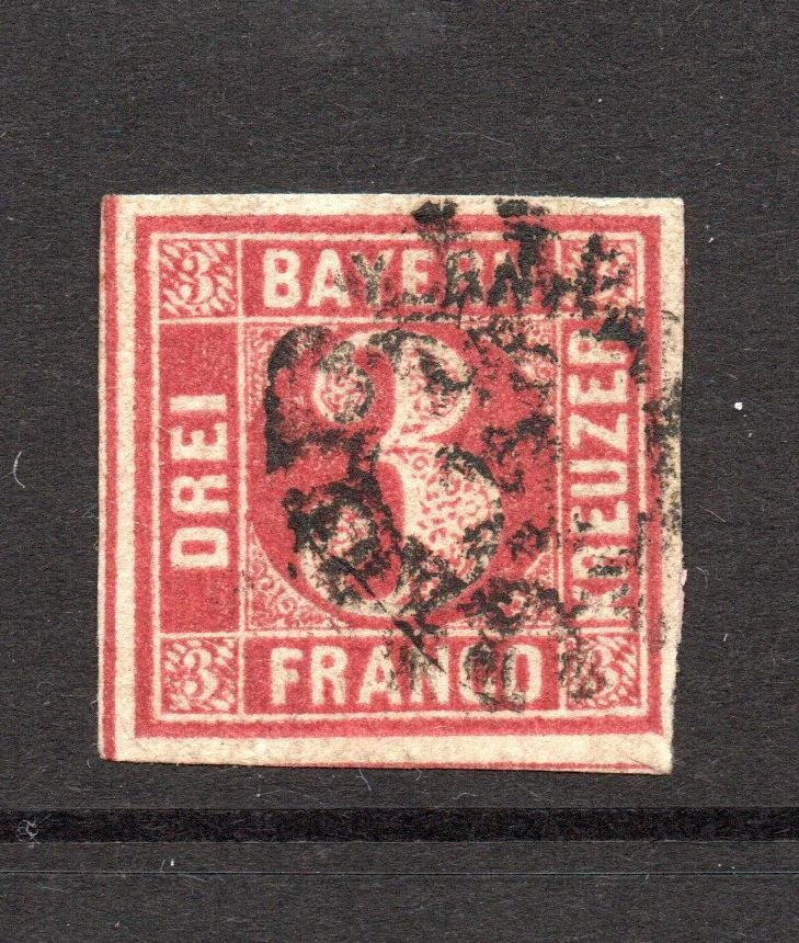 Bavaria SC# 10a Carmine / Nice Example – S60819