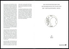 GERMANY FOLDER 2012/47 GERHART HAUPTMANN SCHRIFTSTELLER DRAMATIKER LITERATUR