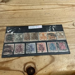 13 Old Stamps Germany Used #52