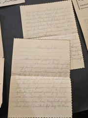 WW2 Third Reich Era German Document Paper Letters Receipts Lot Burg Hotel 1930s