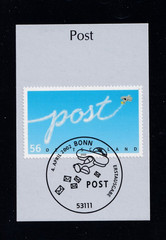 DEUTSCHLAND Motiv Letters Airplanes Aviation Post Services Mi No 2250 ETB Used