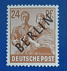 Germany Stamp Berlin 24 Pfennig 1948 Schlegel BPP Mi. Nr. 9 (20877)