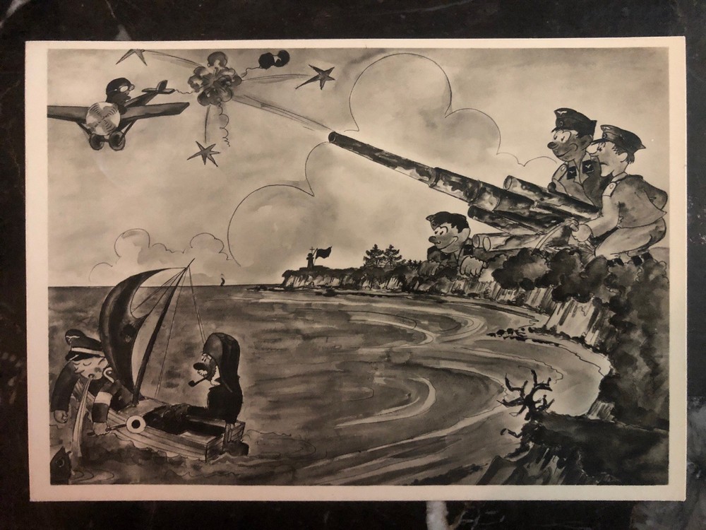 1939 Germany Picture Patriotic Postcard Cover reminder of my shooting