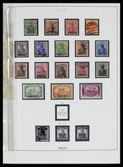 GERMANY SAAR 1920-1959 MNH MH Used Partly Double Lindner Album Stamp Collection