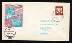 4 GERMANY (FEDERAL REPUBLIC) – 1962 Lufthansa First Flight Nürnberg–Wien Airmail