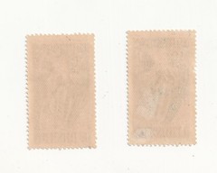 Saargebiet 1932 Christmas Charity Stamps 5f with and without overprint – MNH