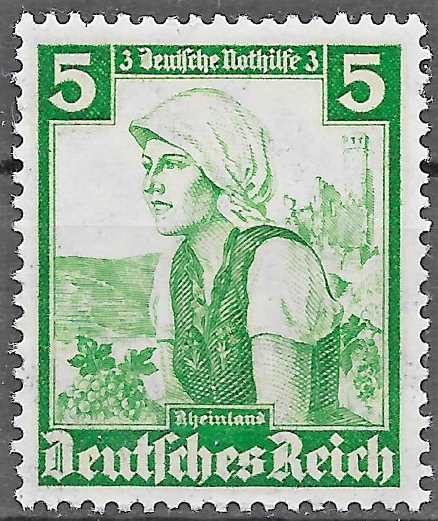 Germany 3rd Reich 1935 Welfare Fund Mi# 590 MNH **