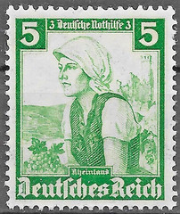 Germany 3rd Reich 1935 Welfare Fund Mi# 590 MNH **
