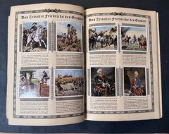 WW2 1936 Bilder Deutscher Geschichte German History Cigarette Card Album Book