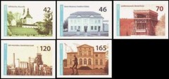 Märkische Post: MiNr. 6 – 10, „Sights“, Sentence, Mint
