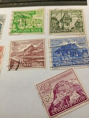 Complete Set German 1939 Deutsches Rhiech WW2 Winterhilfswerk & 5 1940 Stamps