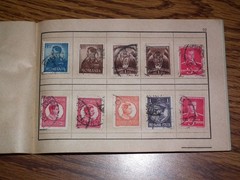 Auswahl-Heft German (Deutsches) Reich Stamps Book 3 from Romania/Bulgaria