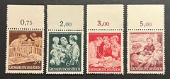 Travelstamps:1944 WWII Germany B253-B256 Mother & Child Charity Mi 869-872 MNHOG