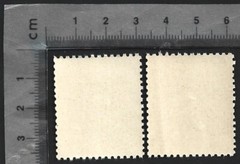 Germany WWI WELTKRIEG 1914 poster stamps (2) Lt Field Marshal v Geldern Emil MNH