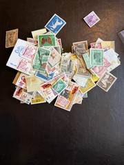 German album with stamps plus 1400 Germán Stamps Mint/Used unmounted