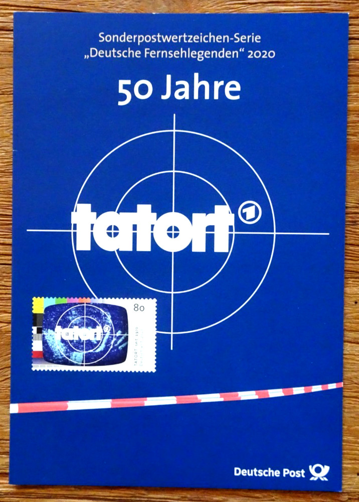 Lot No. 3572 Tatort Souvenir Sheet EB 7/2020 Germany Berlin