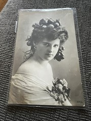 Germany Vintage Lady Post Card
