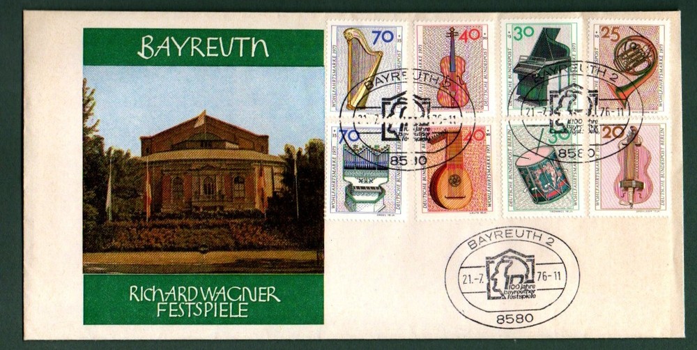 GERMANY – 1996 – RICHARD WAGNER MUSIC FESTIVAL – EVENT COVER